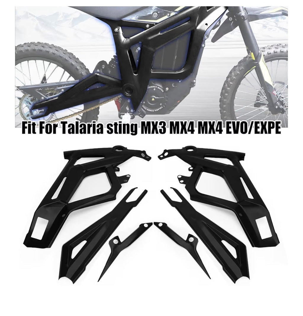 Talaria Mx3/4/5 Glossy Black Frame Guards
