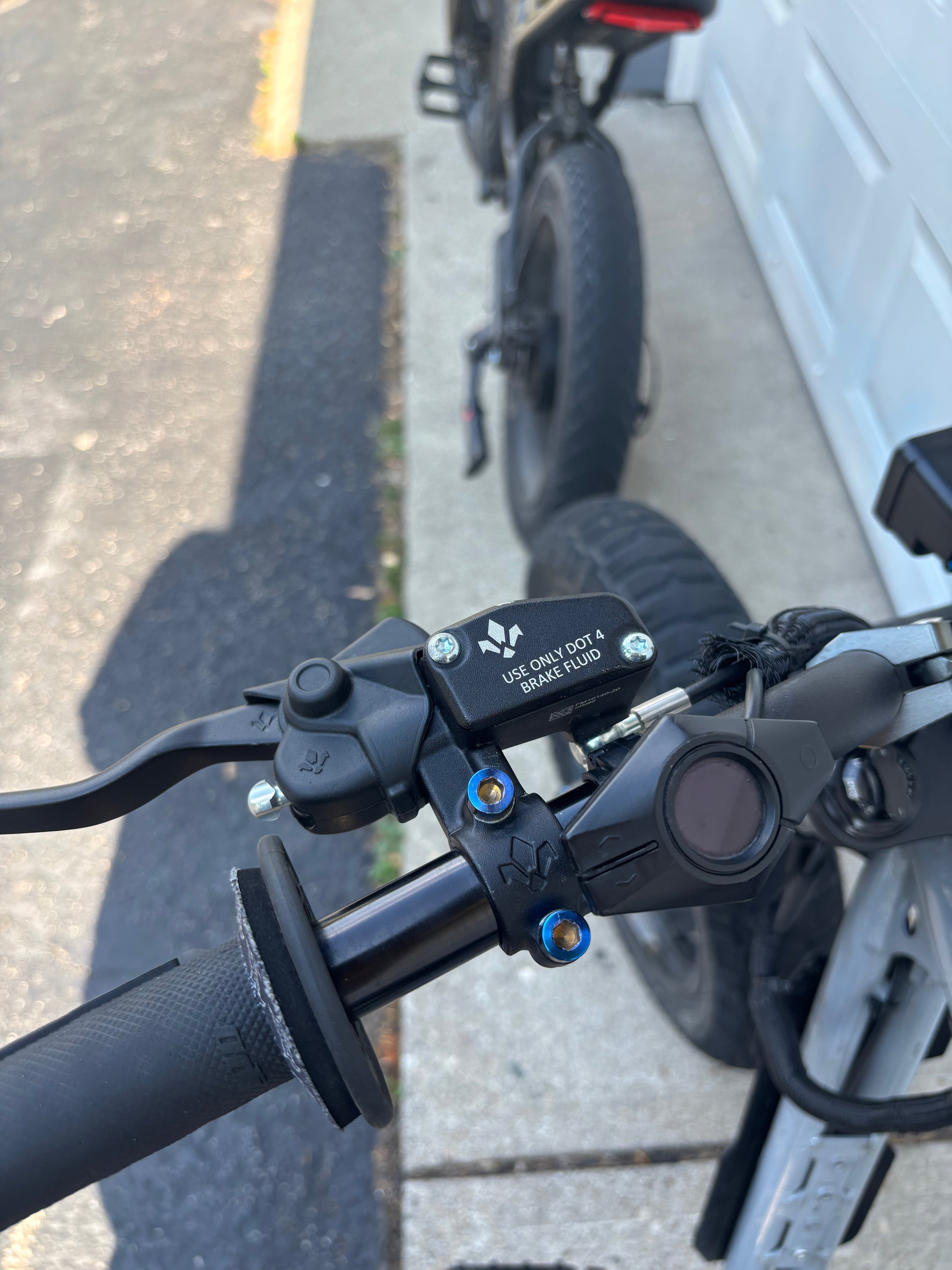 Formula Brake Mount Titanium Bolts